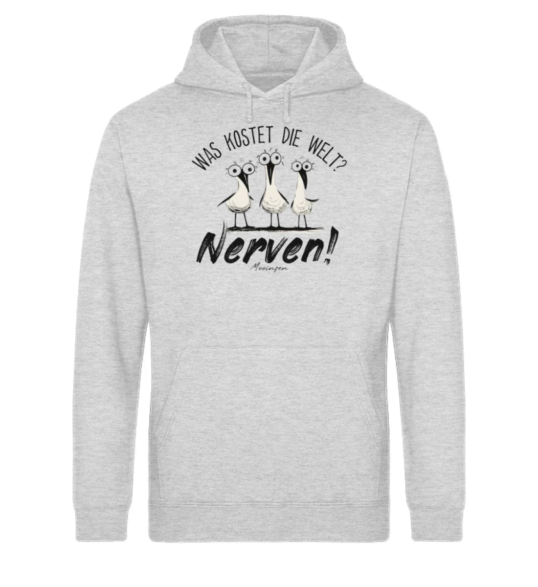 Was kostet die Welt? · Unisex Bio Hoodie - Image 3