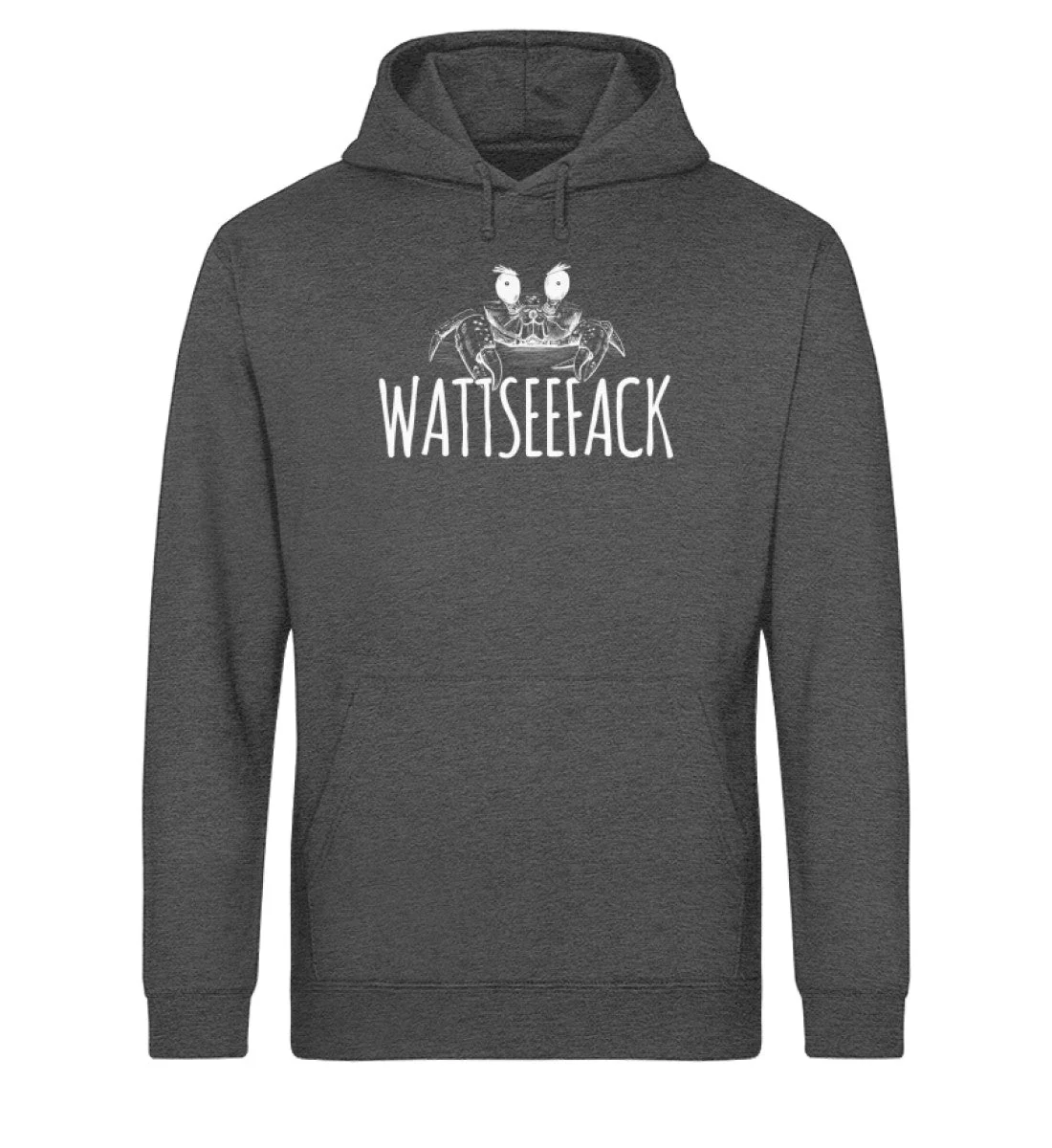 Wattseefack Krabbe · Unisex Bio Hoodie - Image 4