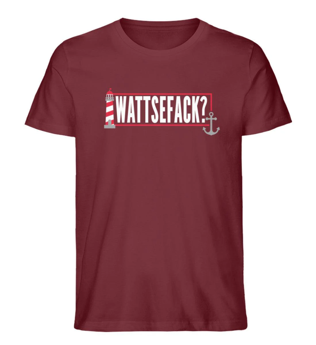 Wattsefack · Herren Premium Bio T-Shirt - Image 4