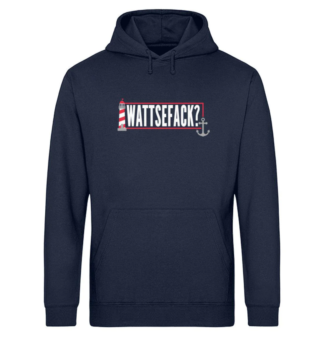 Wattsefack · Unisex Bio Hoodie - Image 3