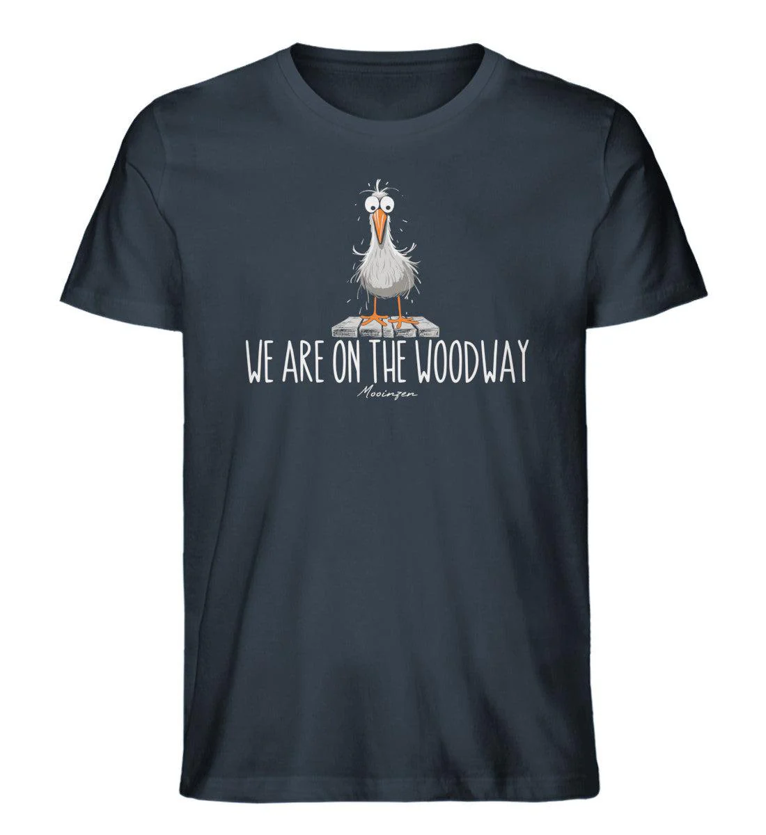 We are on the woodway · Herren Premium Bio T-Shirt - Image 5