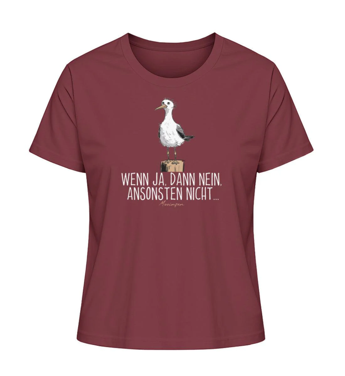 Wenn ja dann nein ansonsten nicht · Damen Premium Bio T-Shirt 2.0 - Image 4