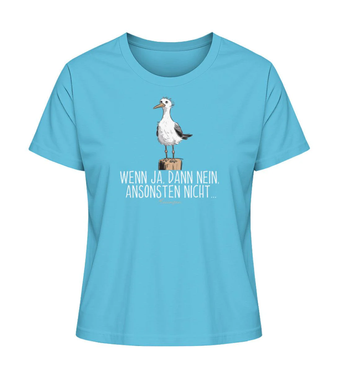 Wenn ja dann nein ansonsten nicht · Damen Premium Bio T-Shirt 2.0 - Image 5