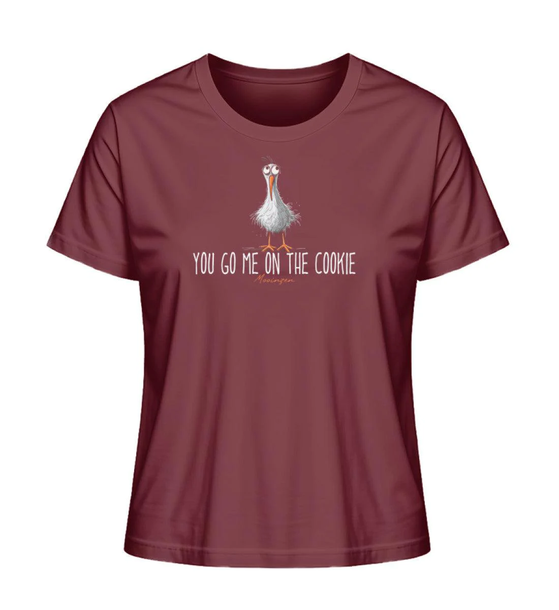 You go me on the cookie · Damen Premium Bio T-Shirt 2.0 - Image 5