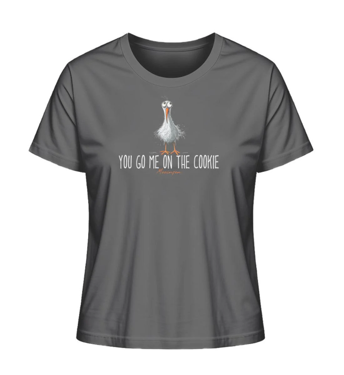 You go me on the cookie · Damen Premium Bio T-Shirt 2.0 - Image 6
