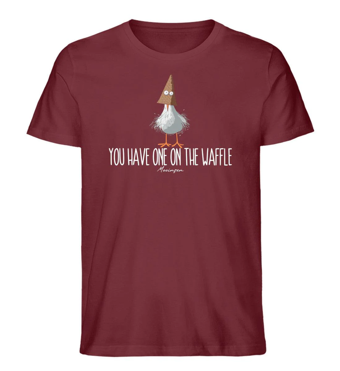 You have one on the waffle · Herren Premium Bio T-Shirt - Image 4